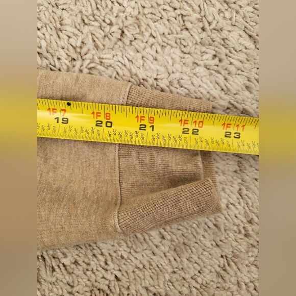 Lauren Ralph Lauren Zip Sweatshirt Size PM Tan/ Brown/Beige - Picture 5 of 14